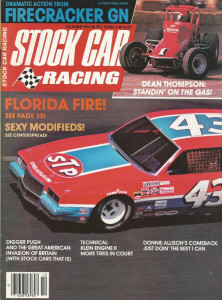 STOCK CAR RACING 1982 OCT - Tom Wojahn, Thirkettle, Digger Pugh, Klein Engine II